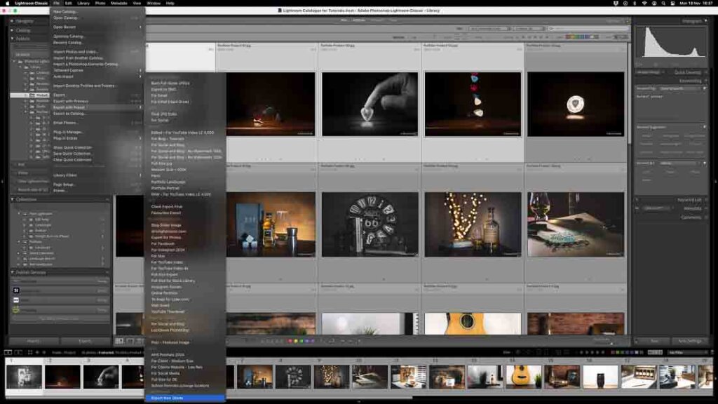 Export Photos from Lightroom Classic