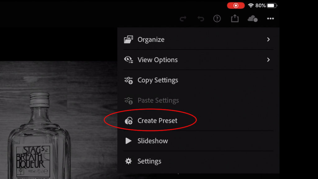 Getting presets from Lightroom Classic to Mobile