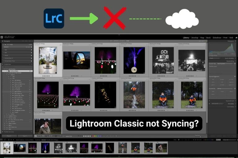 Lightroom classic not syncing? The fix is really simple!