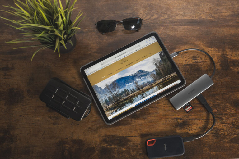 Back up photos with no computer – My Ultimate Travel Solution